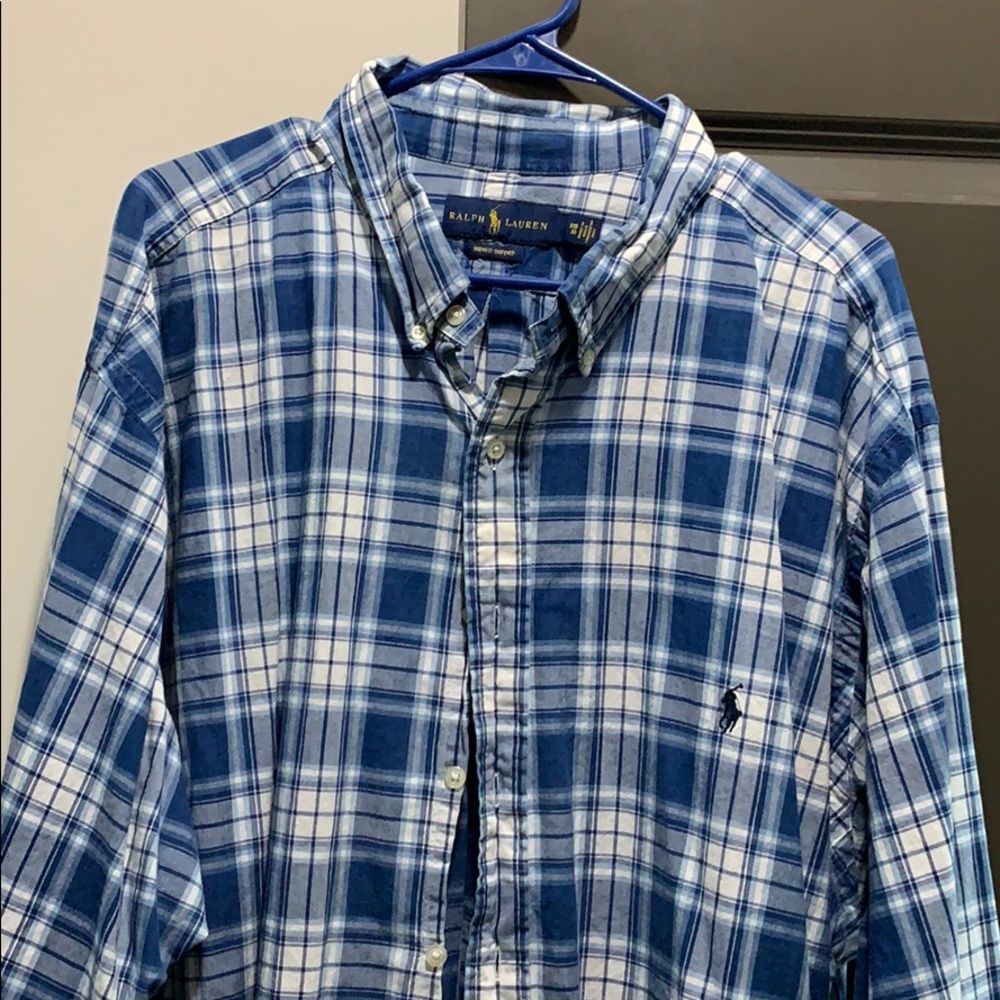 Plaid button up